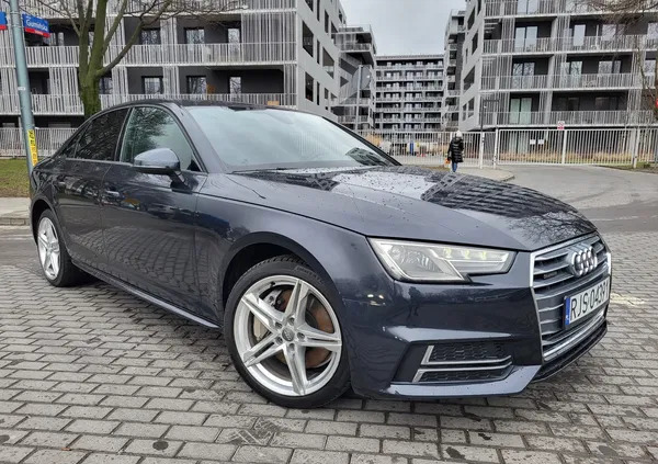 Audi A4 cena 99900 przebieg: 69731, rok produkcji 2018 z Warszawa małe 631